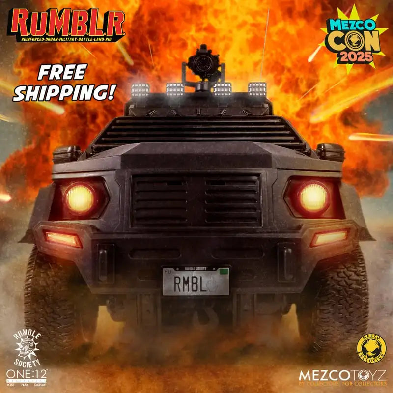 Original Mezco Toyz Rumblr Vehicle Death Adder One:12 Collective SDCC 2025 In Stock Anime Action Collection Figures Model Toys