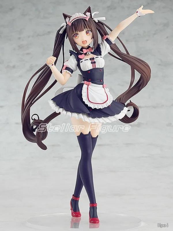 【SF】In Stock Original GSC POP UP PARADE NEKOPARA Vol 1 Soleil Opened Chocola Vanilla Figures Collection Animation Gift