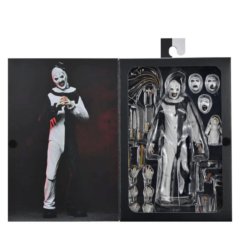 Scary Neca Movie Terrifier Art the Clown Joker Halloween Day Horror Figure Collectible Model Toy
