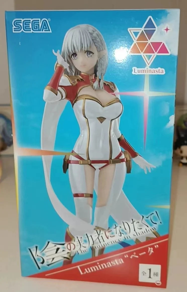 Genuine stock SEGA The Eminence in Shadow Alpha Beta collectible gk statue birthday gift desktop decoration cartoon anime