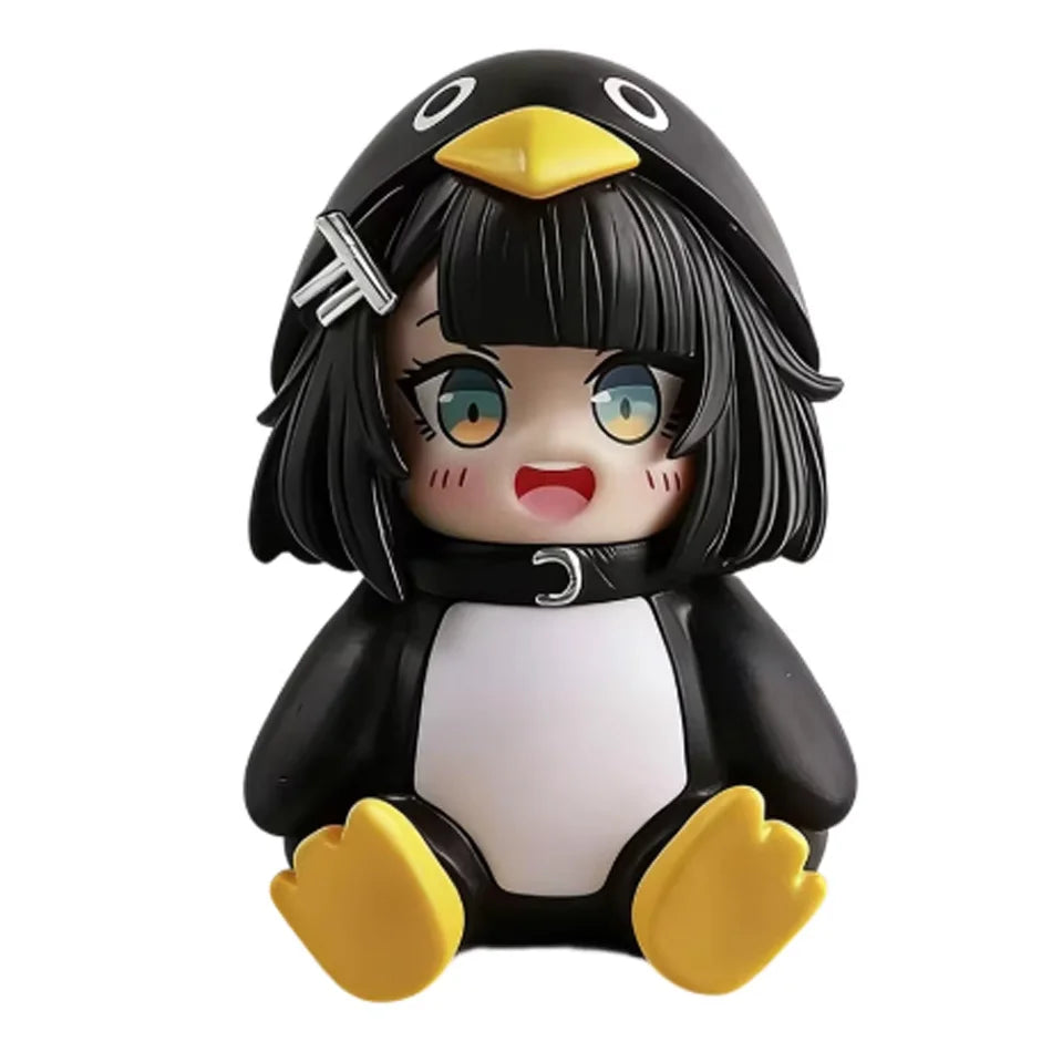 Gugu Gaga Little Penguin 6cm PVC Cosplay Pengmin Figure - Anime Desk Display Model Collection Birthday Gift