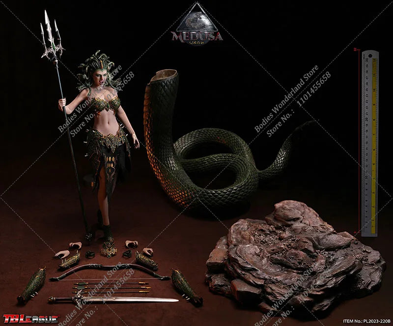 In Stock TBLeague PL2023-220A/B 1/6 Scale Collectible Medusa 12Inch Female Solider Action Figure Model Toys with Platform