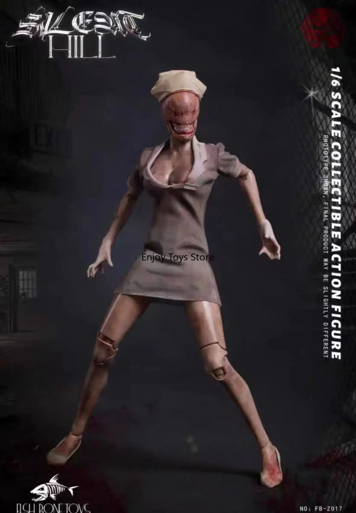 Authentische Actionfiguren im Maßstab 1:6 auf Lager: Silent Hill Pyramid Head &amp; Krankenschwester – Deluxe-Doppelpack