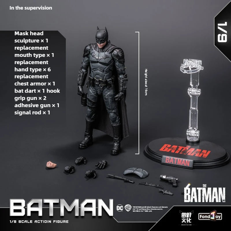 Genuine FondJoy Batman - Armored Edition Action Figure Toys Movable Model Boys Gift Fans Collection Batman v Superman Series