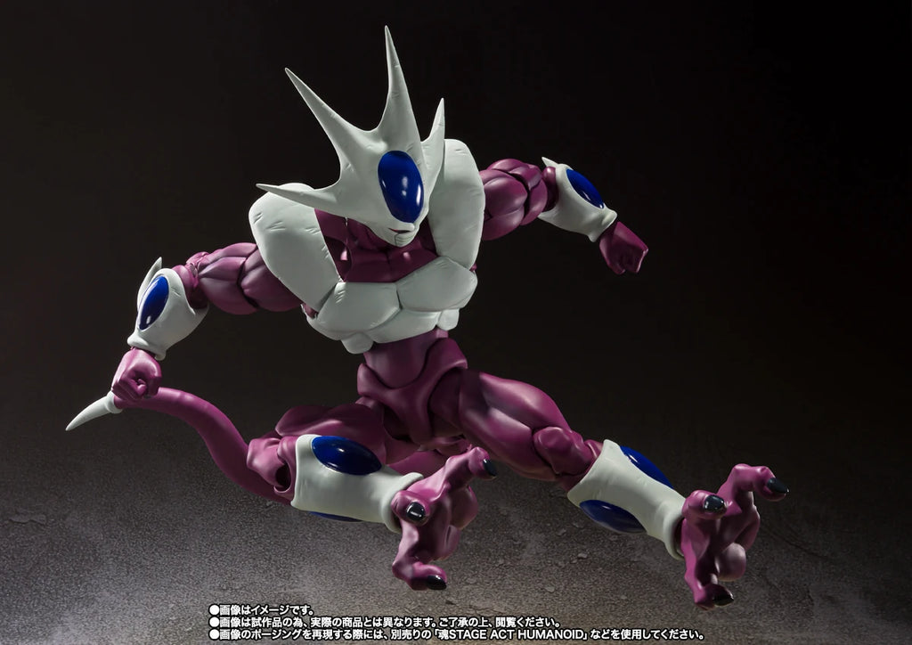 Officially Licensed BANDAI SHFiguarts Dragon Ball Z 40th Anniversary Reissue Edition Final Form Cooler Figure Anime Action Model