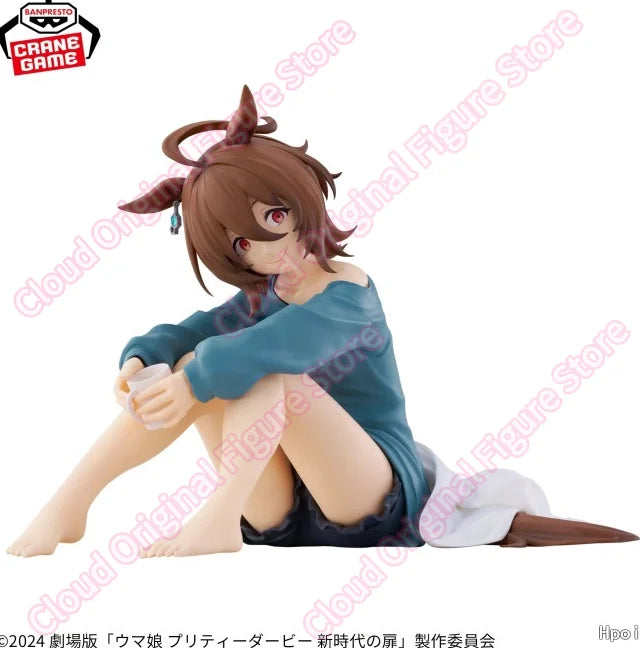 In Stock 100% Original Bandai Pretty Derby Agnes PVC Tachyon Anime Figures Model Collection Doll Toy Gift
