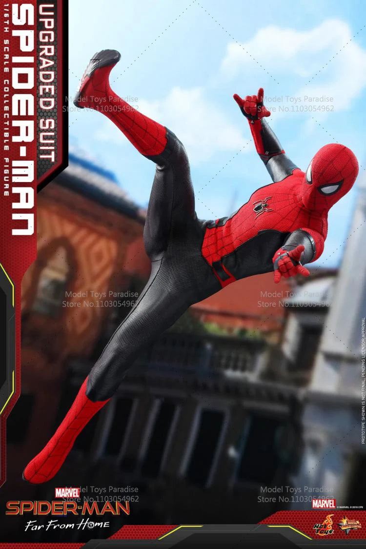 Original HOTTOYS MMS542 1/6 Collectible Toys Spider-Man Far From Home Super Hero Soldier 12'' Action Figure Model Fans Gifts