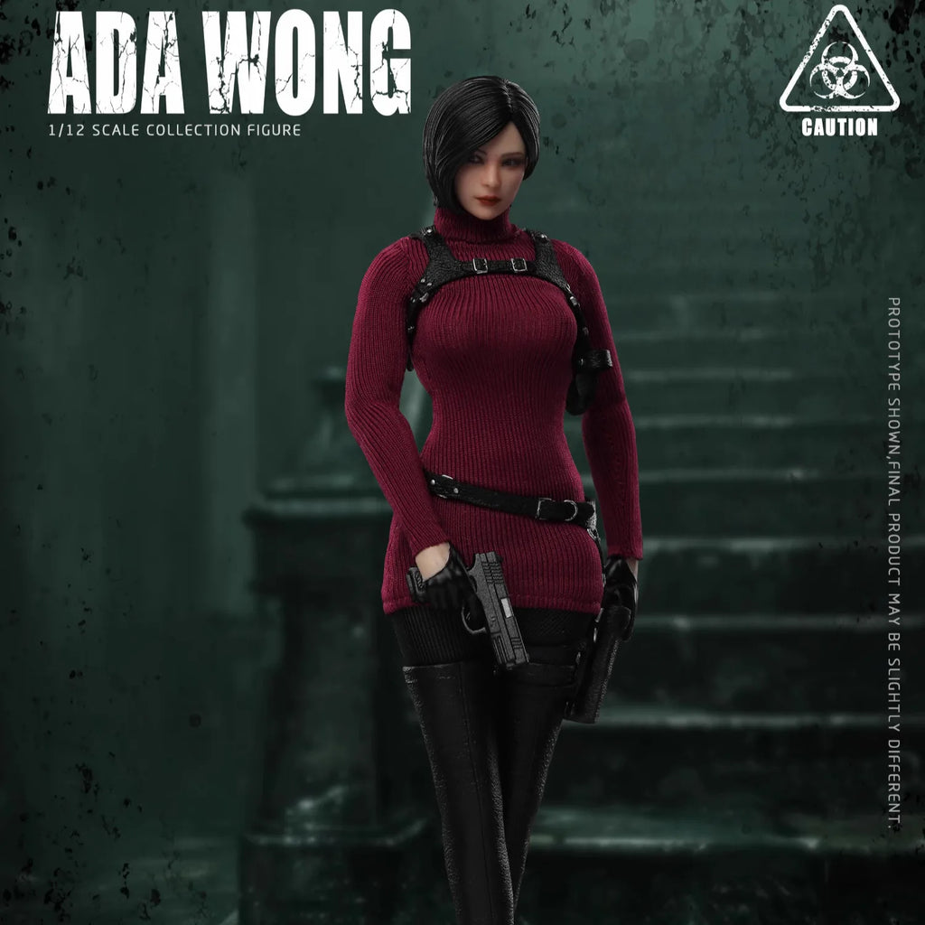 Original BROTOYS 1/12 Ada Wong Female Spy Action Figure LR011 Movable Eyes Body Set Figures Collectible Toys Models with Bouns