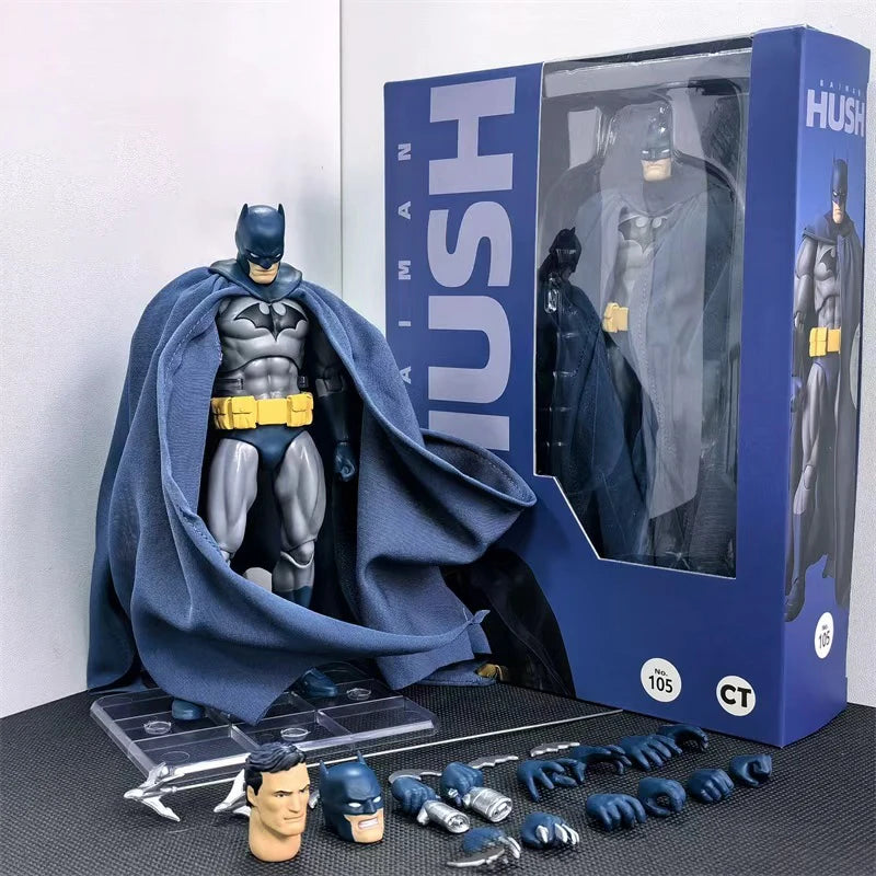 In Stock Ct Toys Batman Mafex 126 Figure Dc Bat Man Shf Anime Action Figure Figurine Statue Model Customized Gifts Kids Toys