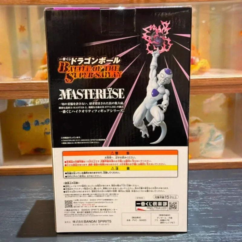 Original Dragon Ball SPIRITS Ichiban Kuji BATTLE OF THE SUPER SAIYAN MASTERLISE C Award Anime Figure Frieza Model Ornament Toy