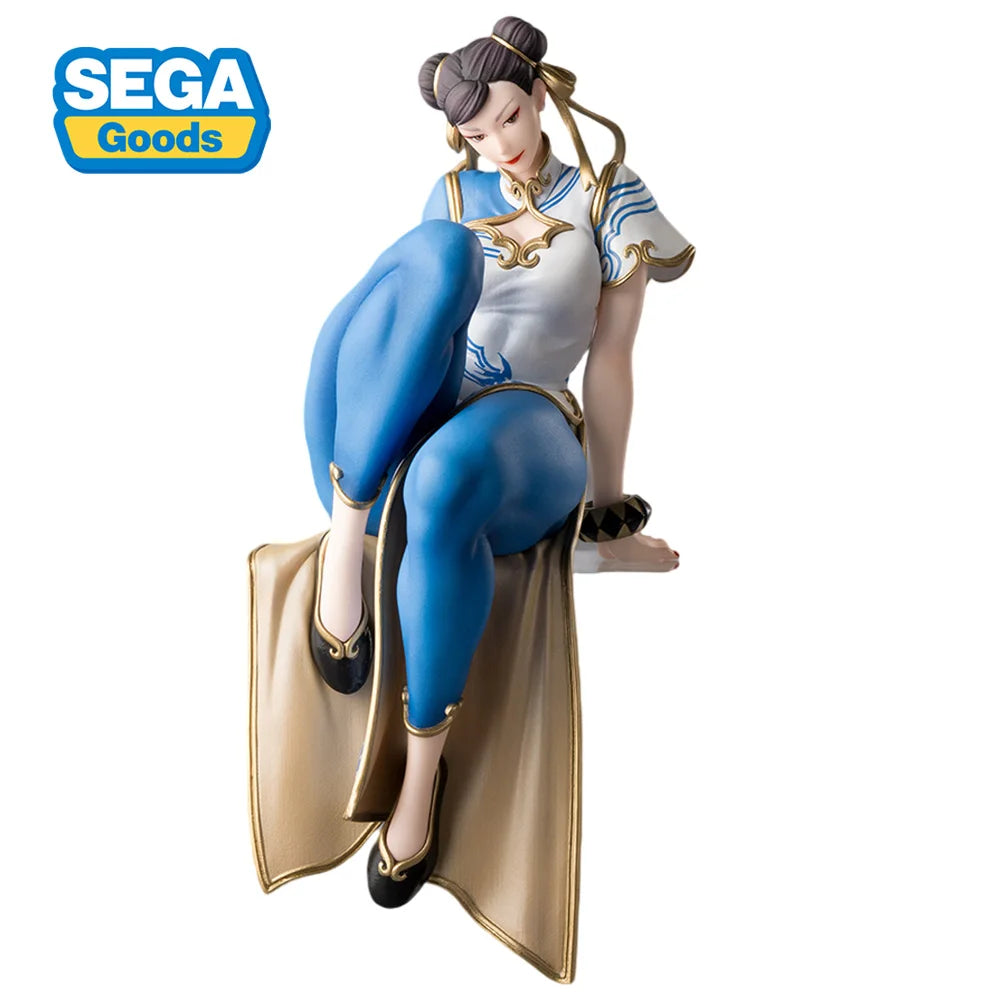 Auf Lager Original SEGA PM Street Fighter 6 Chun-Li PVC Anime Figuren Action Figur Modell Spielzeug Geschenk