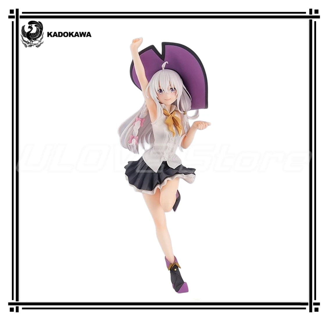 In Stock Original KADOKAWA KDColleLIGHT THE JOURNRY OF ELAINA Yilena Animation Figures Models Collection Gifts Toys