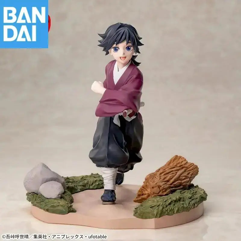 Bandai Namco Banpresto Dämonentöter Kimetsu No Yaiba Sabito Tomioka Giyuu PVC 18 cm Anime-Modell Geschenk auf Lager Original Original