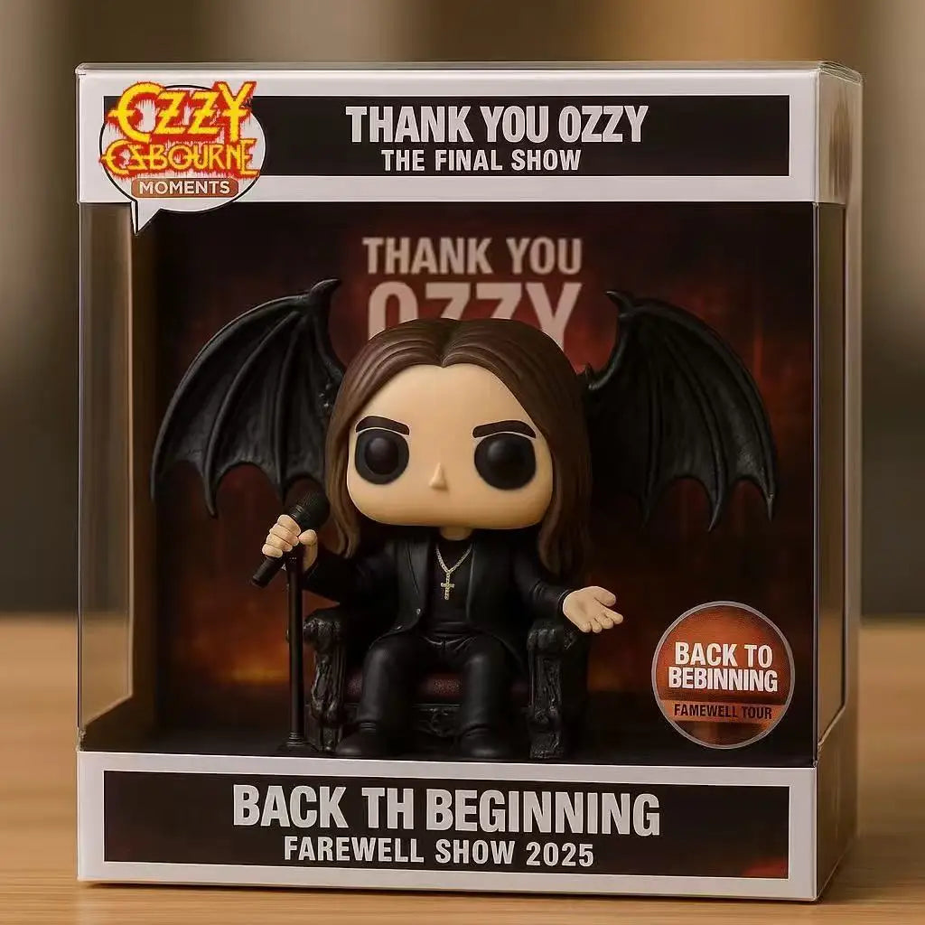 2025 for Ozzy Osbourne Figure Thank You Ozzy The Final Show Back To The Beginning FAREWELL Show 2025 Figurine Desk Decorations