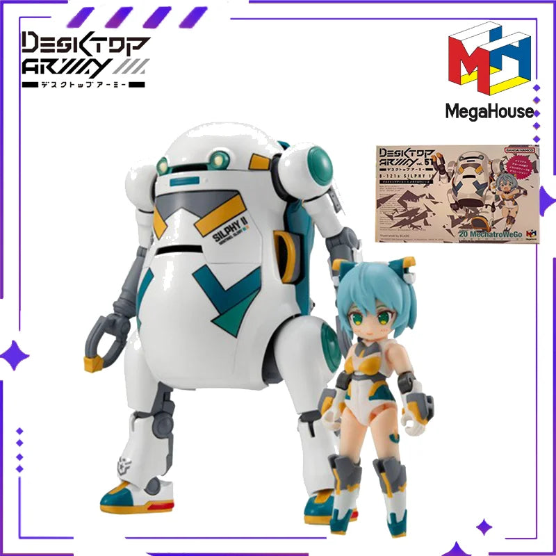 MegaHouse Original Authentic Desktop Army Series N-212d Titania Series Delta Mobile Doll Exquisite Model Handmade Toy Gift