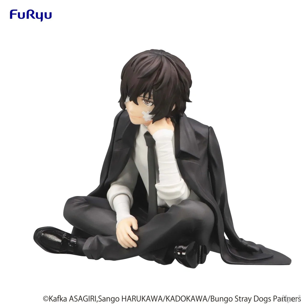 12CM Bungo Stray Dogs dazai osamu Figure 15 years old Noodle Stopper Figure Model Toy Gift Collection Action Figure PVC