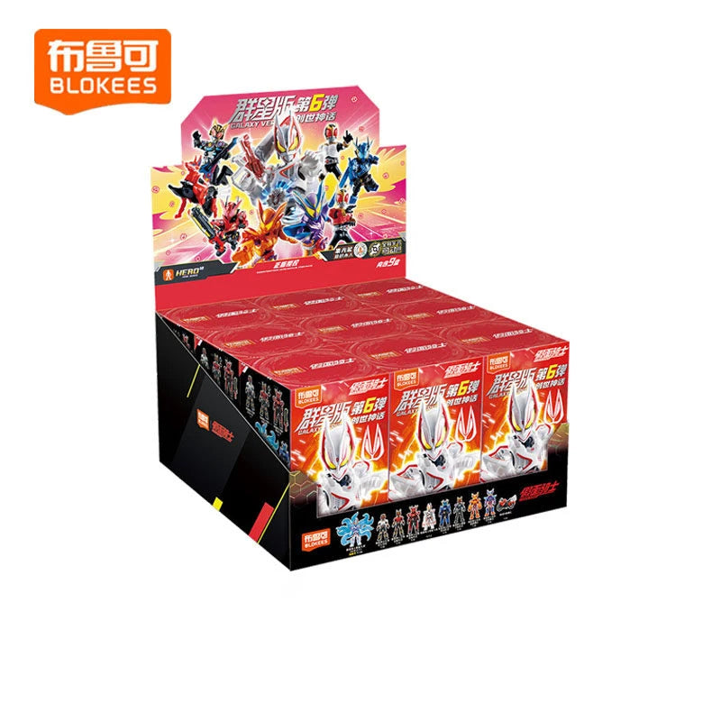 Original Blokees Hero Kamen Rider Galaxy Version Vol.6 - Genesis Myth Blind Box Geatsix Anime Peripheral Collection Toys Gifts