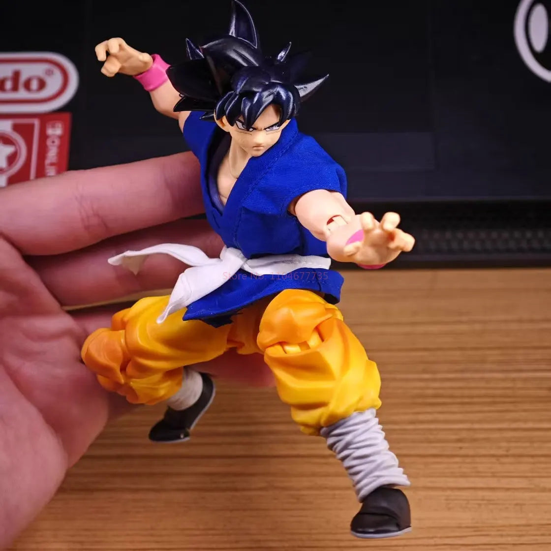 Guko Robe For Dragon Ball Clothes Series Figures Goku Daoist Robe Orange Uniform ...