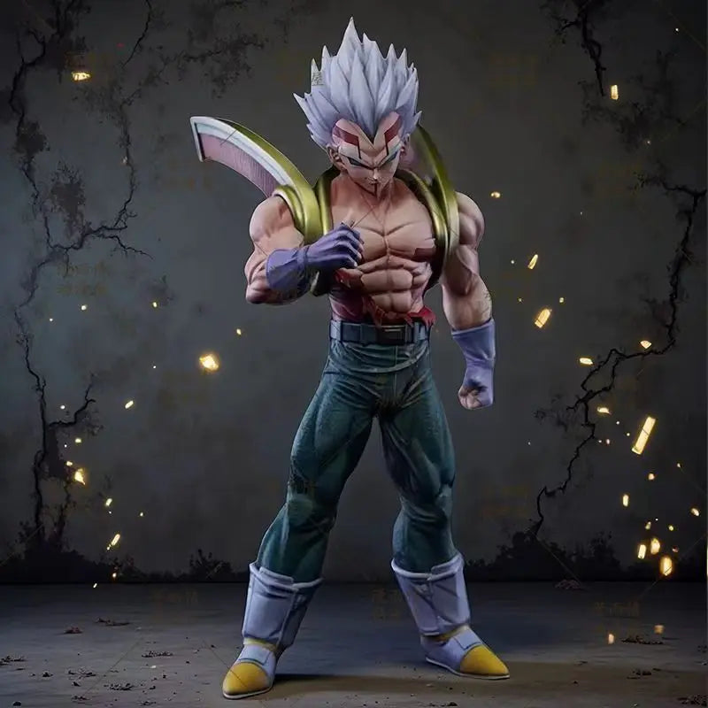HY Studio Dragon BallZ Star Trails Super Baby Vegeta Form SSj3 11.81Inch/30cm Can be move PVC Battle Figure Favorite Toys Gifts