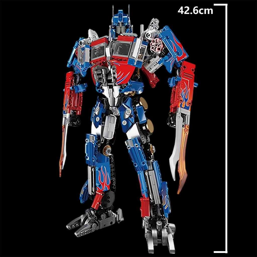 1891PCS Movie Hero Optimus Prime Robot Action Figure MOC Building Blocks Model DIY Toy for Adults Kids Gift Xmas Gifts