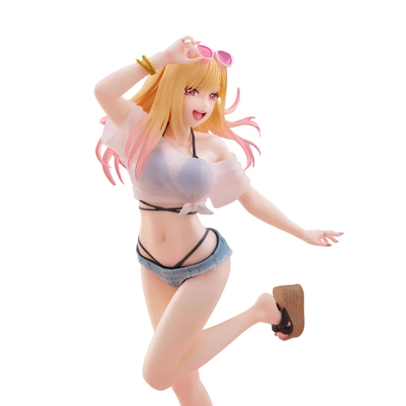 Japanese Version Of Authentic Taito Changes Clothes And Falls In Love Coreful Kitagawa Umume Swimsuit Figure Toy Ornament Gift