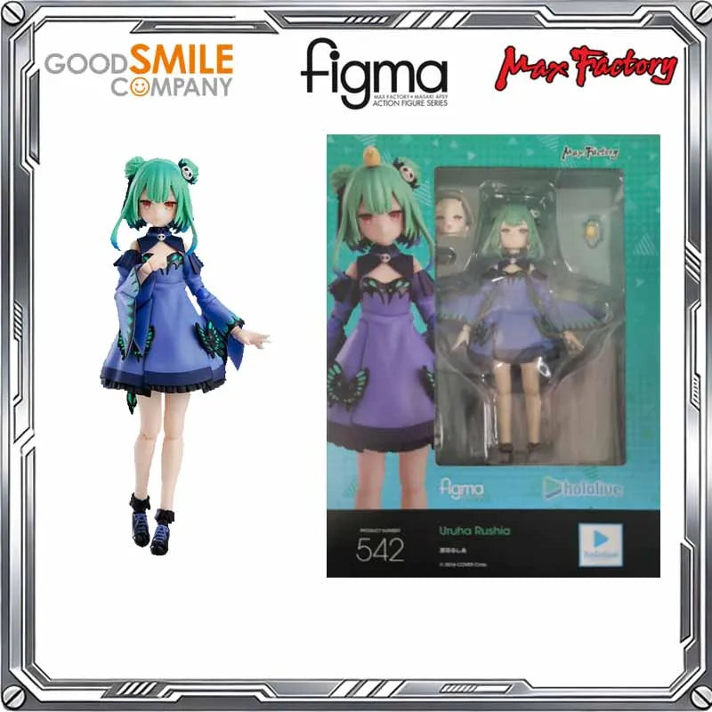 Good Smile Genuine Max Factory figma hololive Anime Hoshimachi Suisei Gawr Gura Shiragane Noel Mori Calliope Action Figure Toys