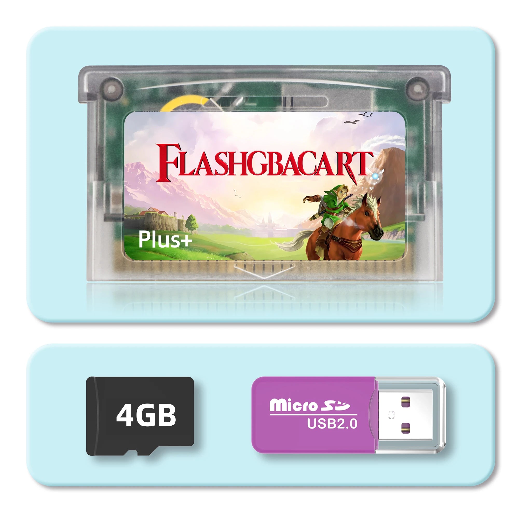 REMANK V1.5 Flash GBA Cartridge FLASHGBACART GBA Card 100+Retro Game Cart RTC 1M Flash GBC with GBA GBC GB NES Compatible DS