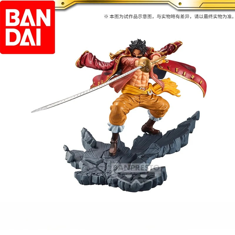 Authentic Bandai One Piece MANHOODsp Gol D.Roger Prize Figure,Banpresto High-Quality PVC,Classic Design,Anime Gifts/Home Display