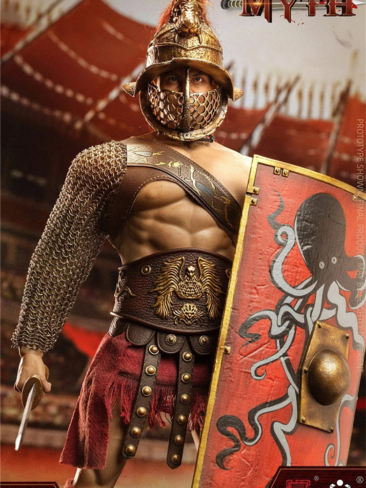 HHMODEL x HAOYUTOYS HH18046 1/6 Empire Legion-Undefeated Myth Sword Shield Model Ornament 12" Full Set Brave Guy Figurine Model