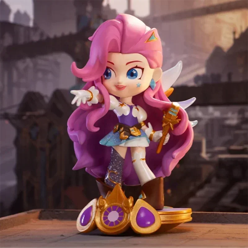 POP MART The League of Legends Classic Character Series Blind Box Toys Kawaii Anime Action Figure Surprise Mystery Box Doll Gift