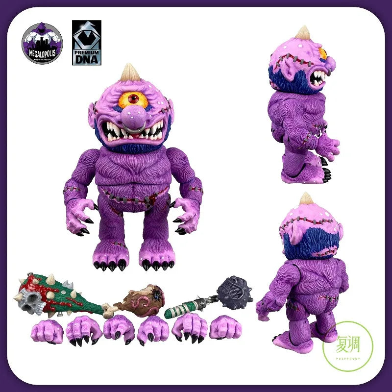 [In Stock] Megalopolis Original Madballs Series 1 Premium DNA Retro Trendy Play Metropolitan Monsters Mobile Doll Model Toy Gift
