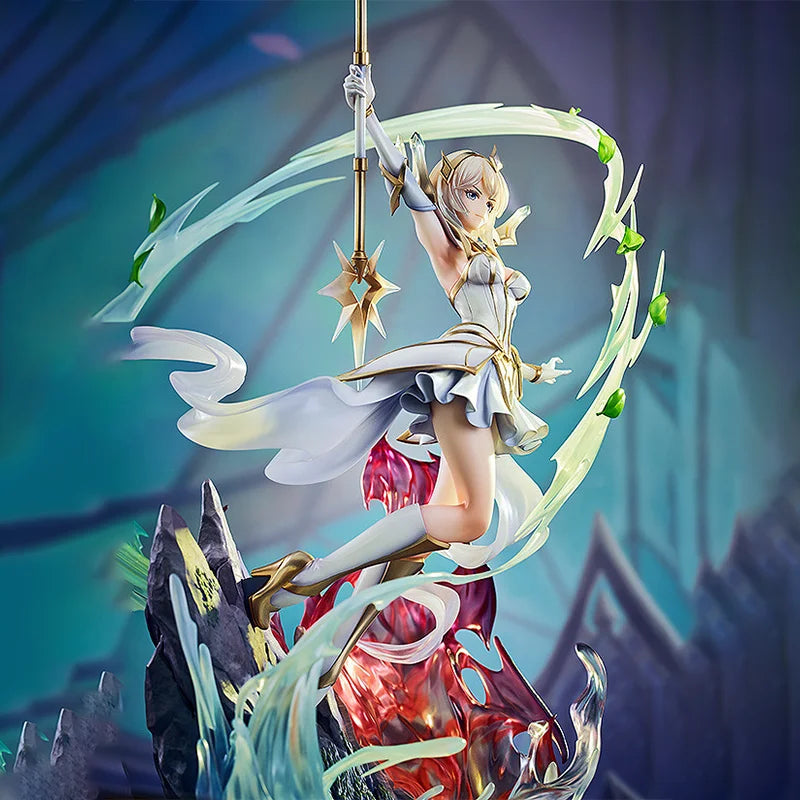 【100%original】GOOD SMILE COMPANY in Stock League of Legends  Lux 1/7 - Elementalist H=34CM Garage Kit Game Characters Gifts Toys