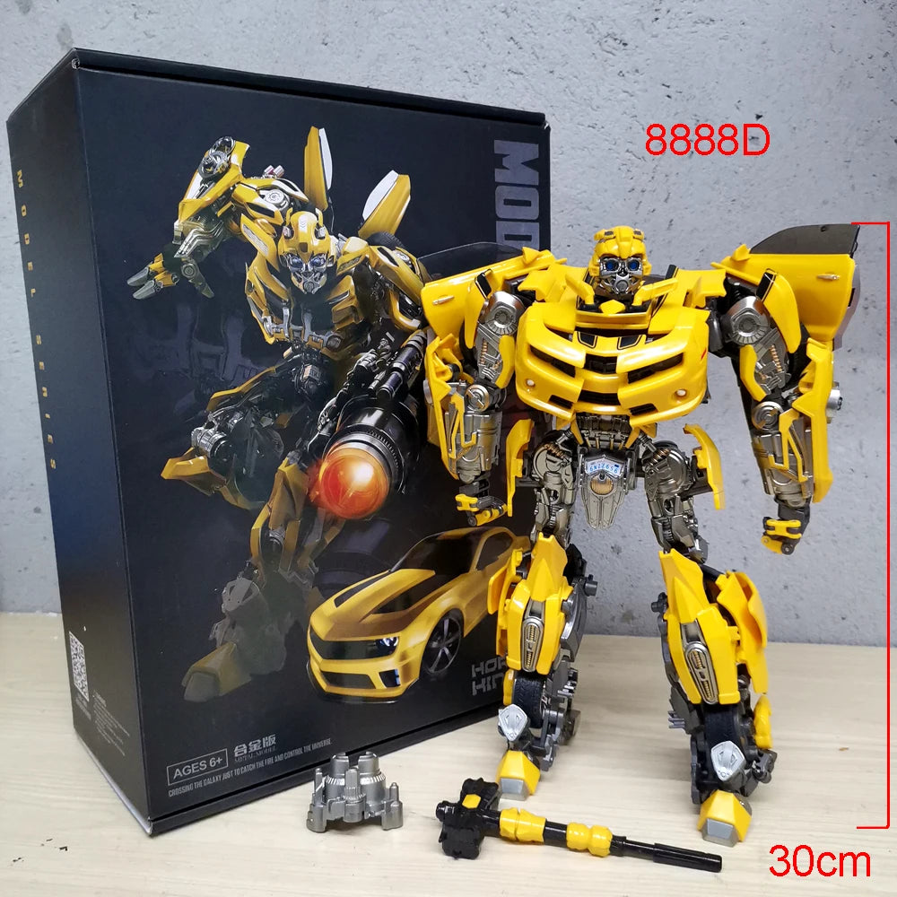30CM Transformation Robot Toys Optimuss Prime Star Commander Magatron Bumblebe Car Movie Action Figure Deformation Anime Model