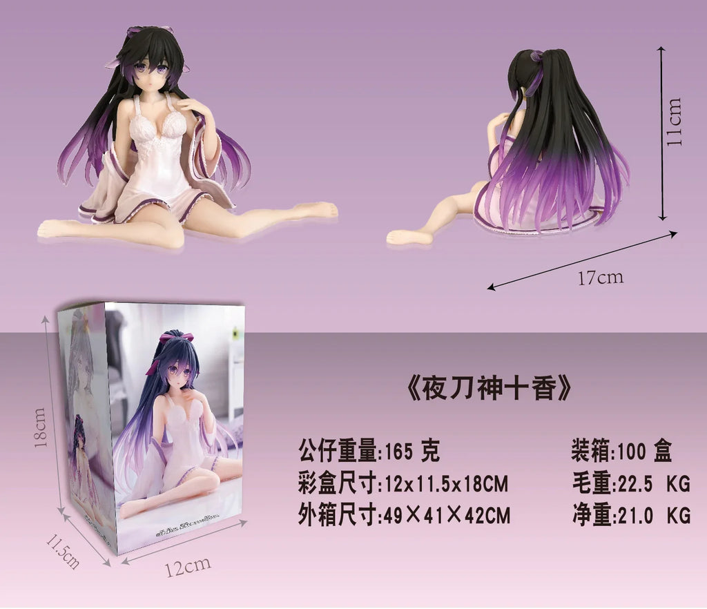 13CM Аниме DATE A LIVE Yatogami Tohka Фигурка Пижама Ver Модел Играчка Подаръчна Колекция Aciton Фигурка PVC