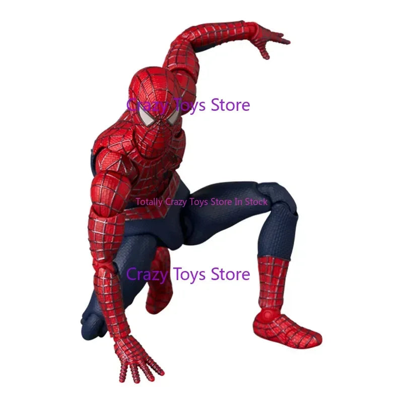 In Stock Original MAFEX No.241 Spider-Man Tobey Maguire Hero Never Comes Back Neighborhood Action Figure Model Toy.gift