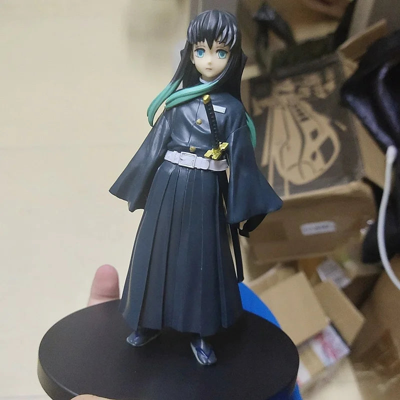 Bandai Original Demon Slayer Rui Zohakuten Pvc Anime Action Figures Anime Model Collectible Toys Desktop Decoration Xmas Gift