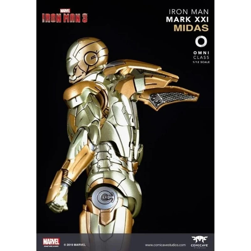 Comicave MK21 Moving Alloy Figure Glowing CS Marvel Genuine Peripheral Model Doll Gift