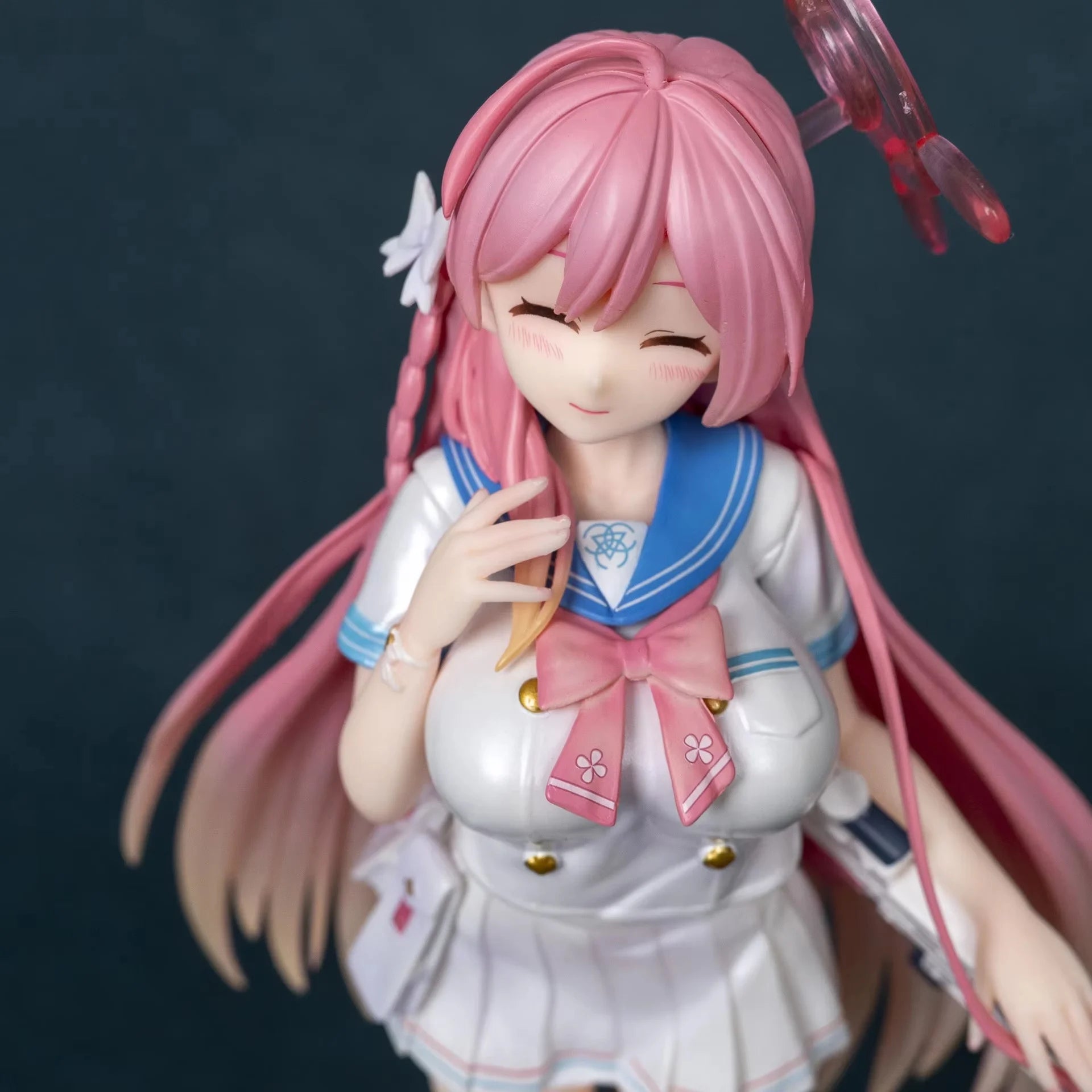 Pu He Hua Zi Cute Cartoon Second Game Model Ornament Beautiful Girl Jk School Uniform Action Figure Collectible Toy for Adults