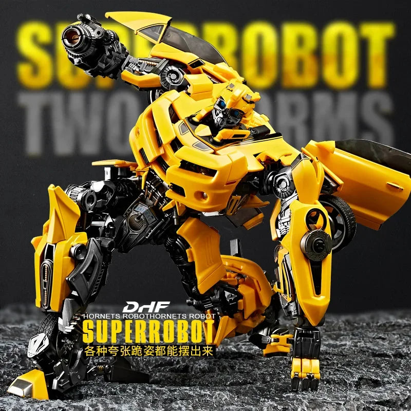 Autobots Transformation Toy 28cm Alloy warhammer Bumblebee Action Figure model Boy's birthday gift