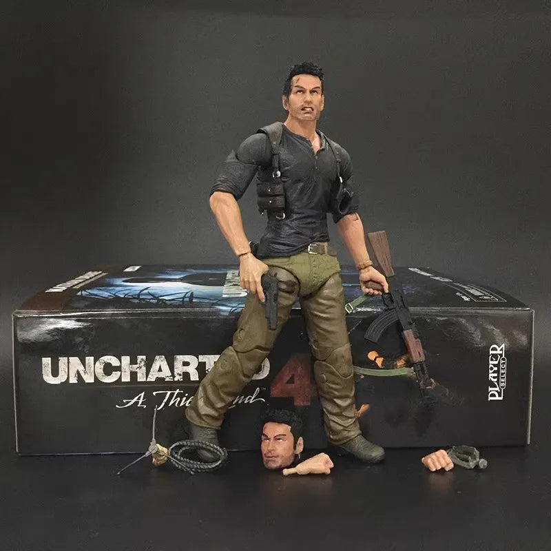 Uncharted 4 A thief's end NATHAN DRAKE Ultimate Edition PVC Action Figure NECA Figures Collectible Model Toy 7" 18cm