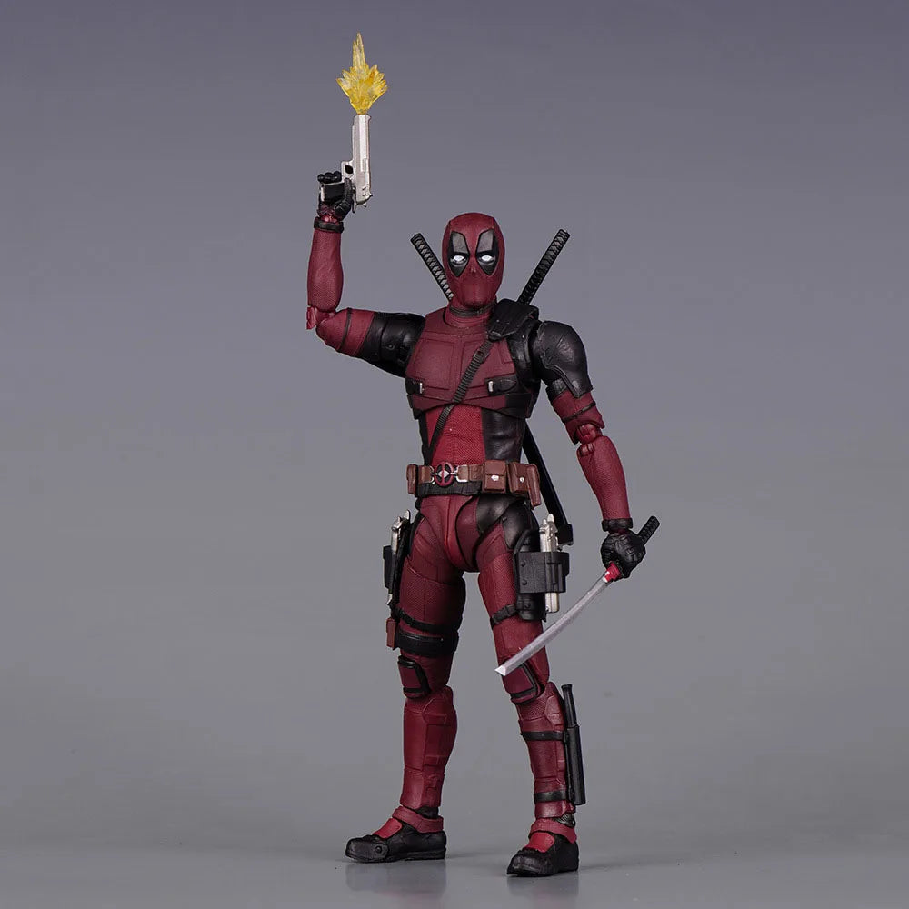 SHF X-Men Deadpool 2 Articulated Joints Moveable Action Figure Toys PVC Doll Collection Model Gift