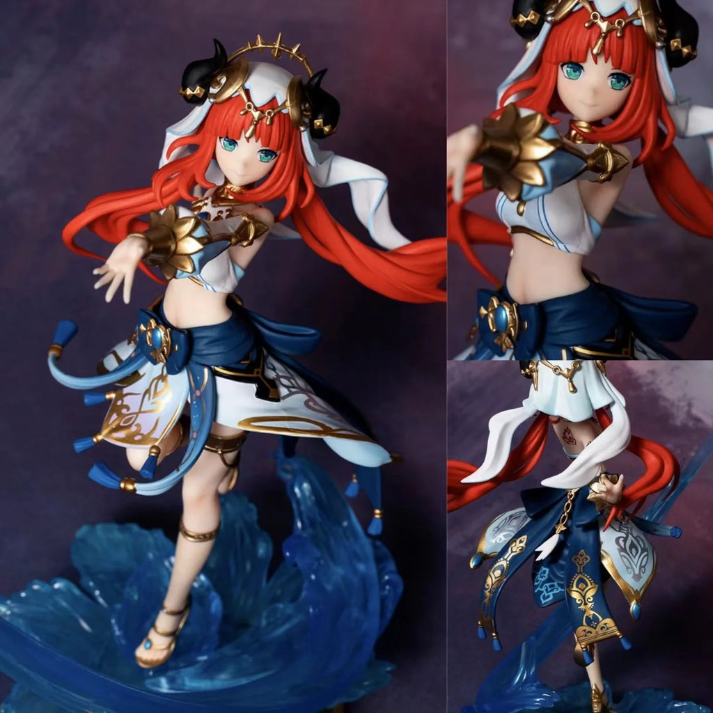 Genshin Impact Nilou Dancing Figure Anime Beautiful Girl Collectible Statue Desktop Decoration Wholesale For Game Fans