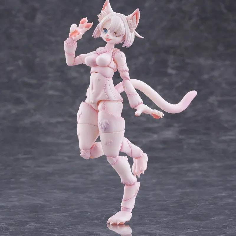 TYCTOYS In Stock Original Qingdao Society Kemopla KP-01 02R KA-01 Khao Manee Japanese Wolf Glue-free Action Figure Model Toys