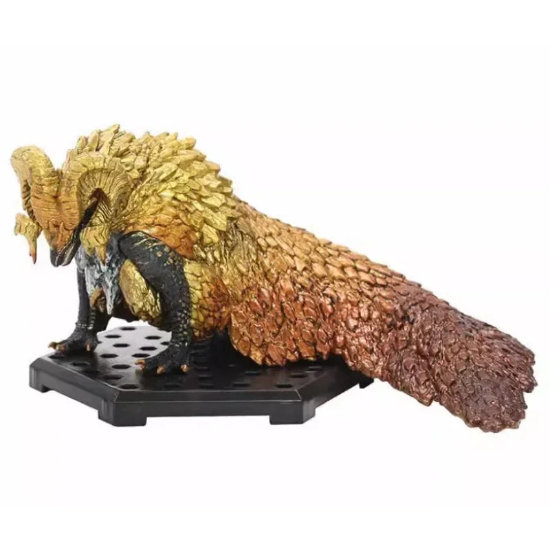 Monster Hunter World Iceborne Action Figure PVC Model, Nergigante Tigrex Basarios Dragon Collectible Decoration Toy for Adults