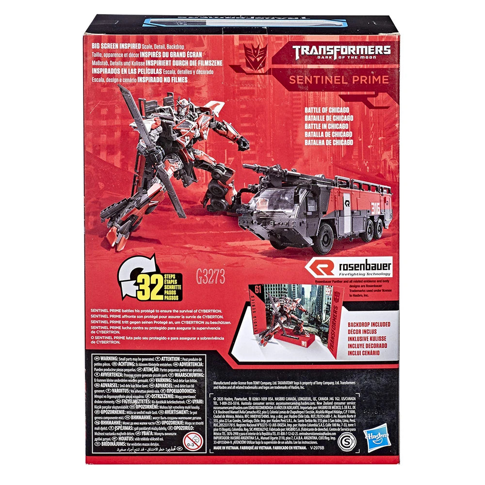 [In-Stock] Hasbro Transformers Studio Series SS61 Sentinel Prime 16.5cm Voyager Class Collectible Action Movie Figure Model Toys