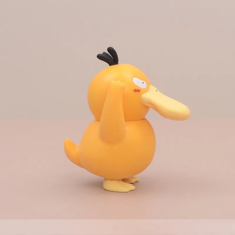 Pokemon Pikachu Psyduck Doll Anime Action Figure Cute Toy Car Desk Q Figural Merchandise Decoration Model Children Birthday Gift