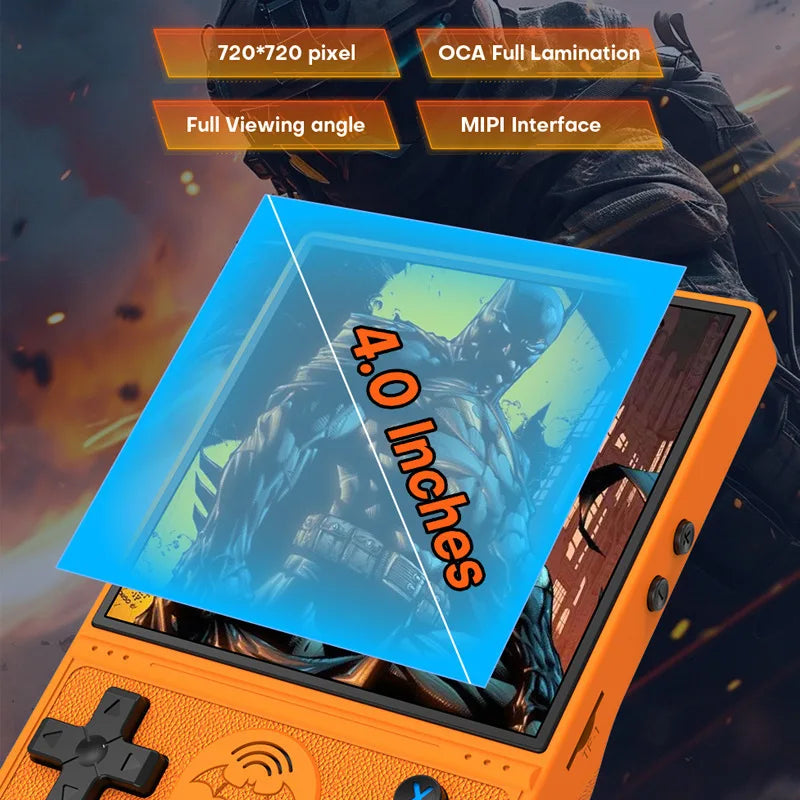 New S600 Animation Open Source Handheld Game Machine 4.0-Inch Screen Can Be Connected To Wifi Online Portable Game Machine