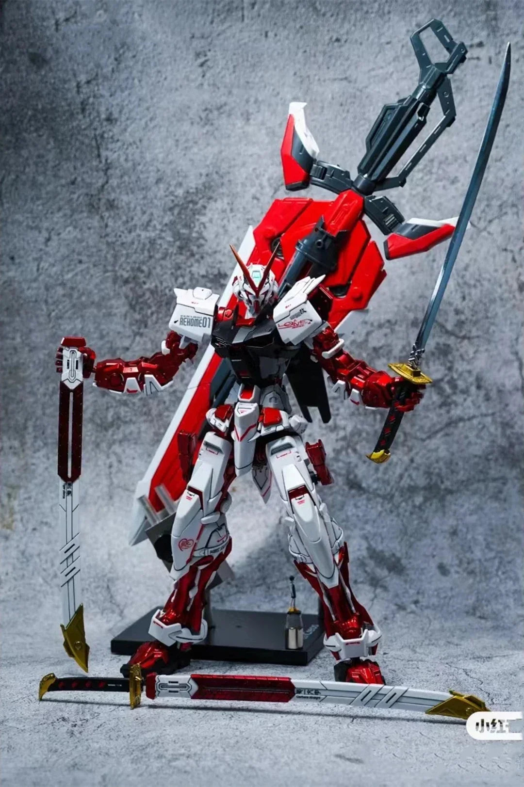DABAN 6601 Astray Red Frame MB MBF-P02 MG 1/100 SEED DESTINY Model DIY Assembly Action Figures Anime Model Toy Gift Boyfriend
