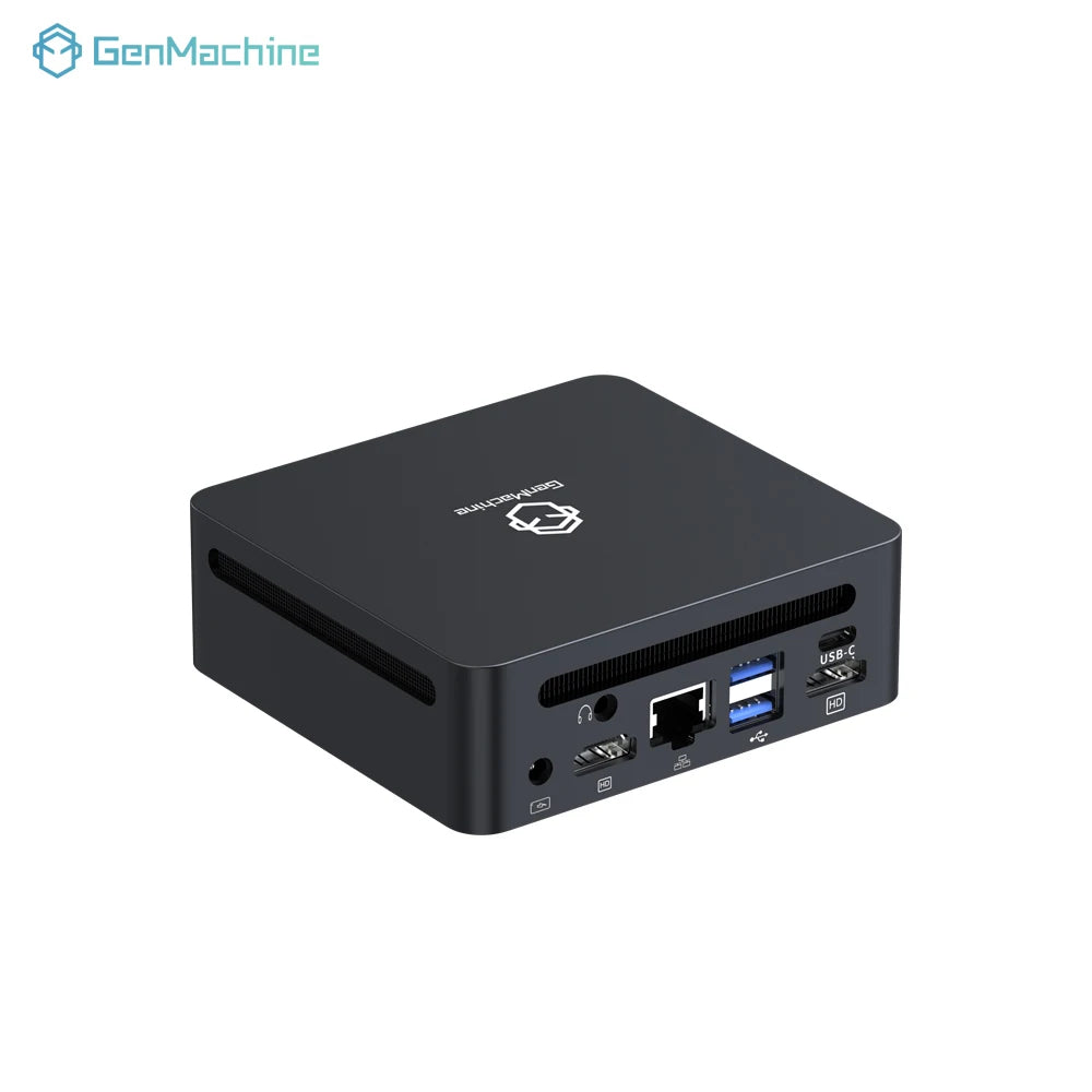 GenMachine Mini PC AMD R7 5800H Windows 11 DDR4 3200Mhz WIFI6 RTL8852, BT5.2 Diy Gaming Computer mini pc gaming computador