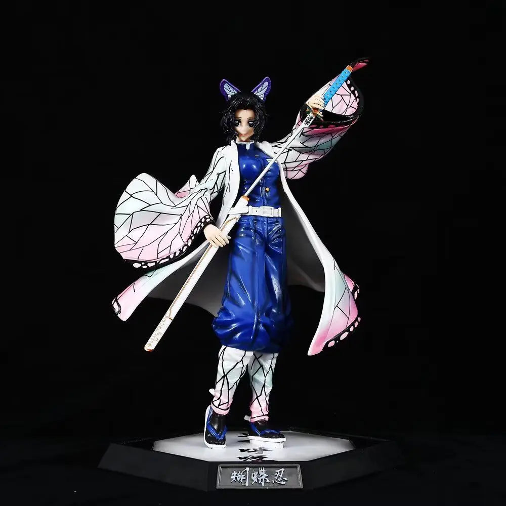 Anime Demon Slayer Kimetsu No Yaiba Figure Giyuutarou Daki Kokushibo Tsugikuni Yoriichi Douma Inosuke Action Figures Model Toys